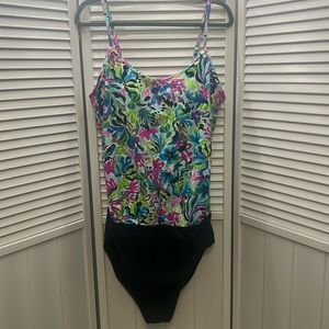 Caribbean Joe one piece bathing suit